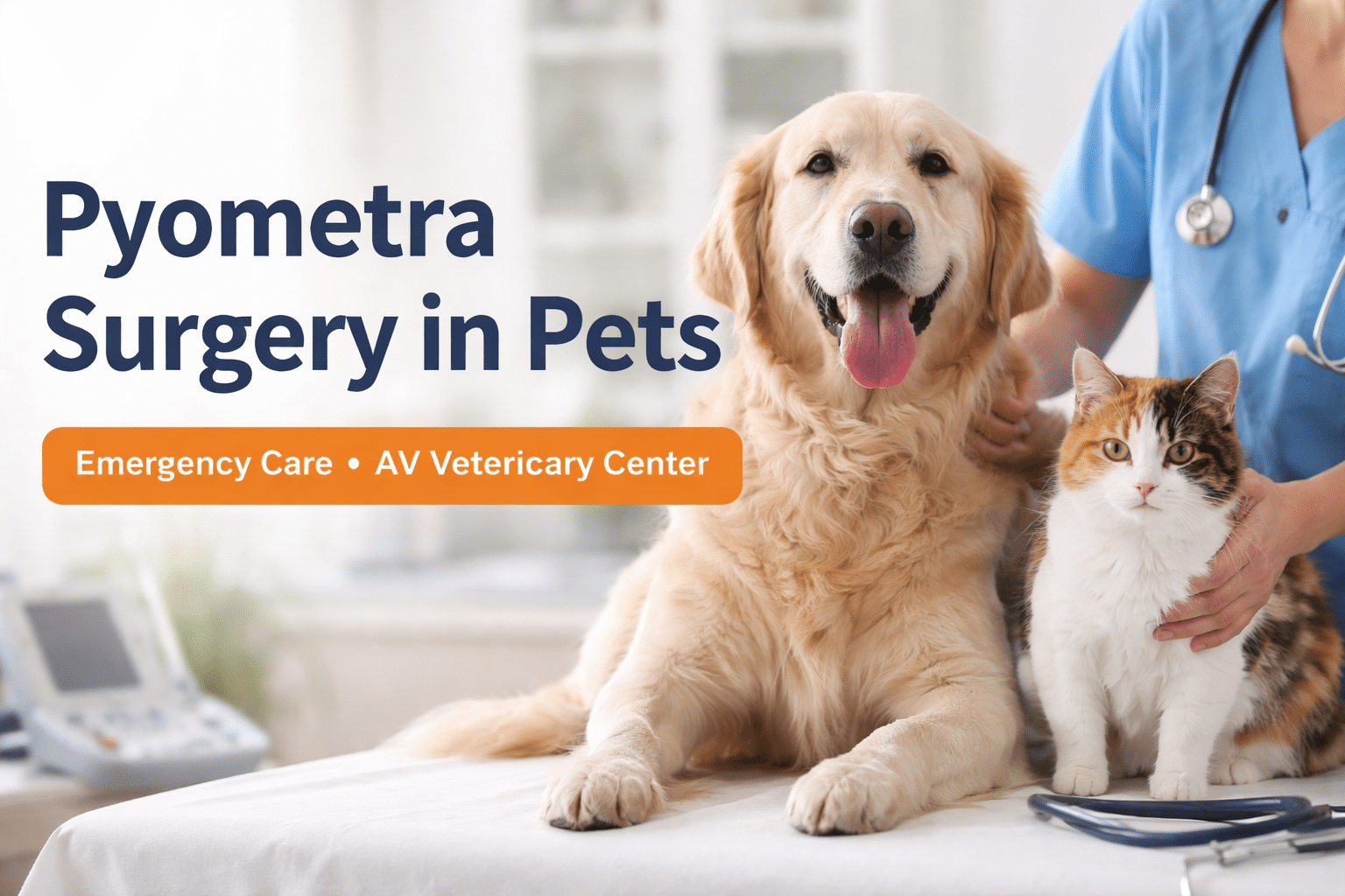 A Note to Pet Parents: When Every Minute Counts - Pyometra Surgery in Pets
